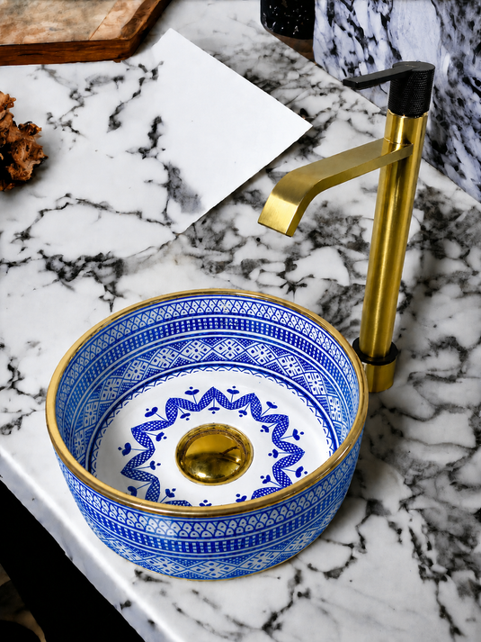 Moroccan Artisanal Farmhouse Basin