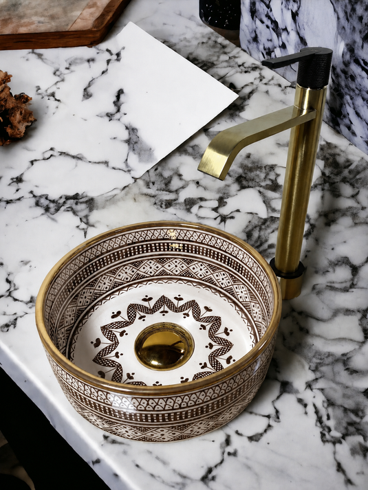 Moroccan Artisanal Farmhouse Basin
