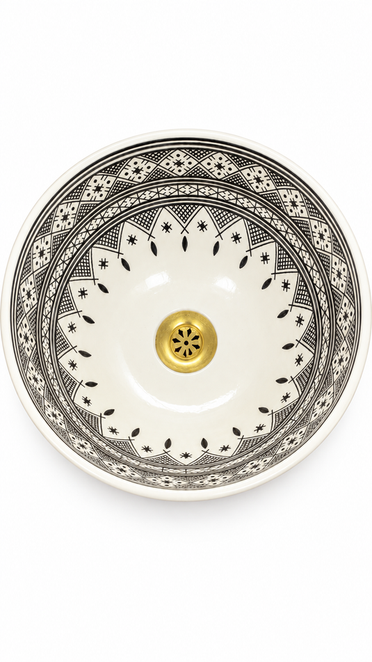 Bathroom Vessel Sink Moroccan Style