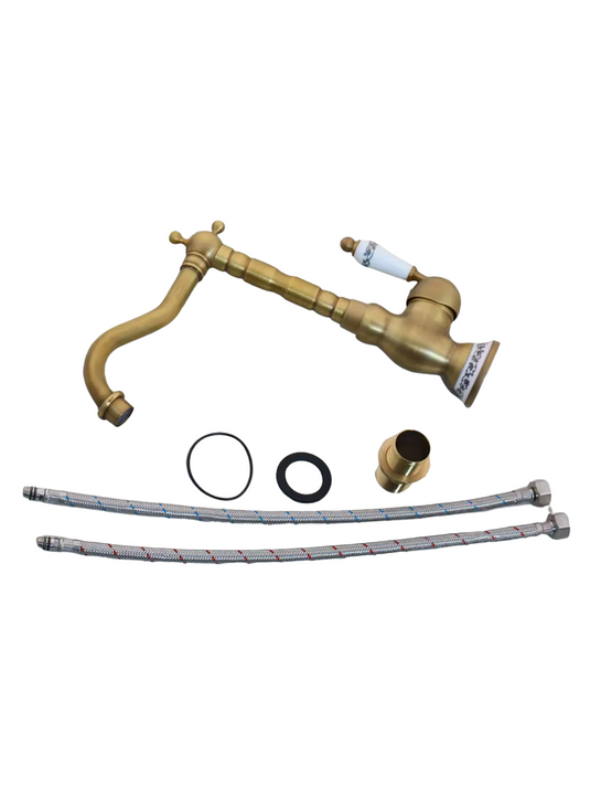 Brass Faucet Versatile single-hole unlacquered #18