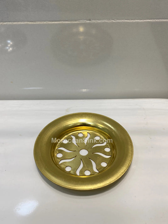 Moroccan BRASS Drain Waste For Moroccan Sink Model 8 MoroccanSink