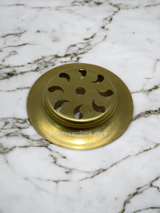 Moroccan BRASS Drain Waste For Moroccan Sink Model 6 MoroccanSink