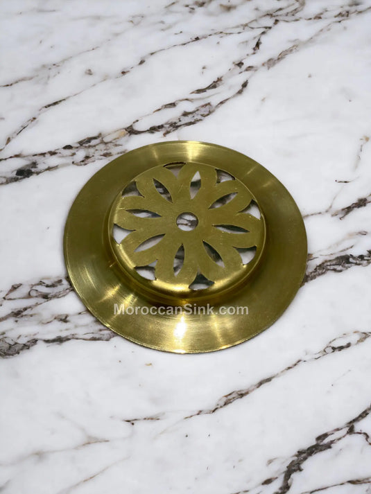 Moroccan BRASS Drain Waste For Moroccan Sink Model 5 MoroccanSink