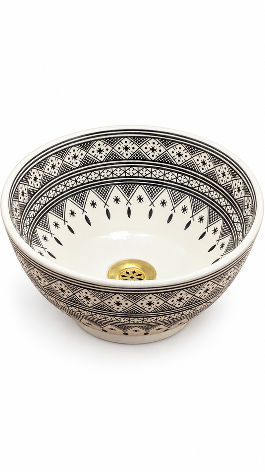 Bathroom Vessel Sink Moroccan Style