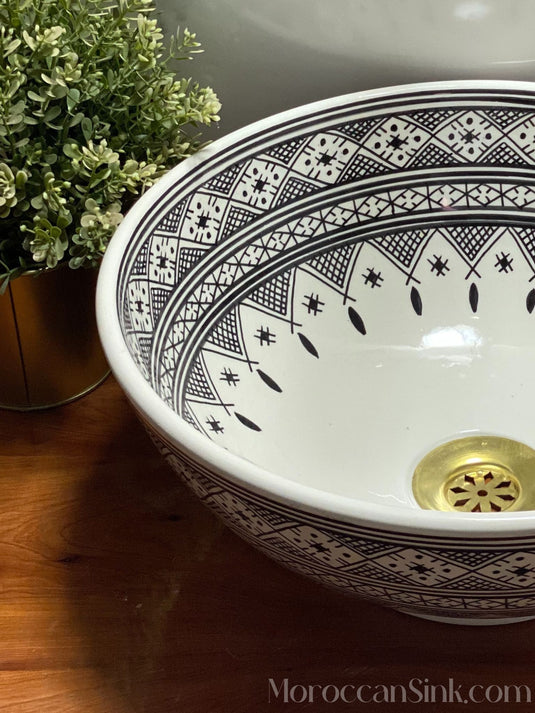 moroccan handmade sink