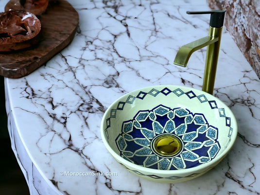 Handmade Moroccan Sink Bowl - Moroccan Sink