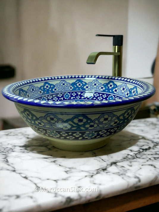 Majestic Moroccan Elegance Wash Basin - Moroccan Sink