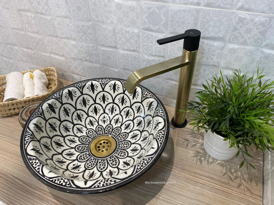 Moroccan Artisanal Bathroom Sink - Moroccan Sink