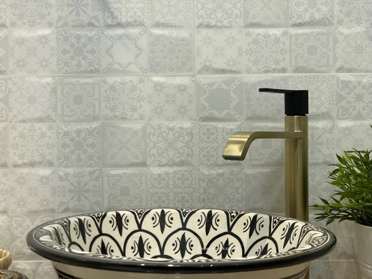 Moroccan Artisanal Bathroom Sink - Moroccan Sink