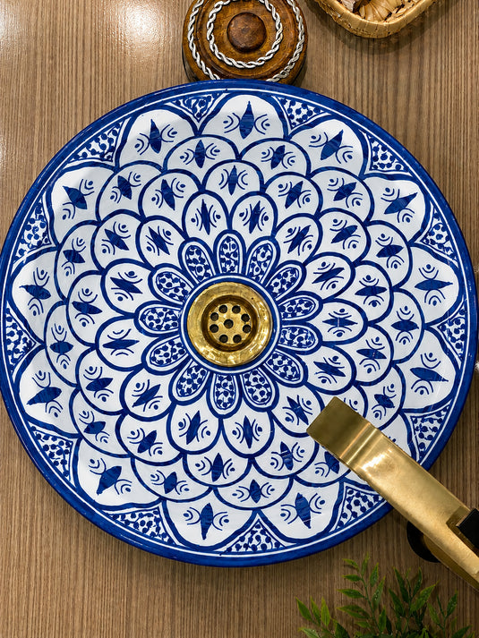 Moroccan Artisanal Bathroom Sink