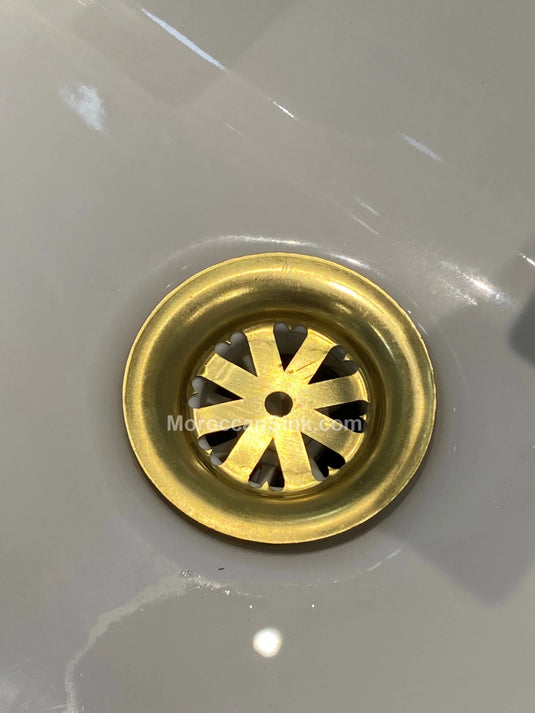 Moroccan BRASS Drain Waste For Moroccan Sink Model 4 MoroccanSink