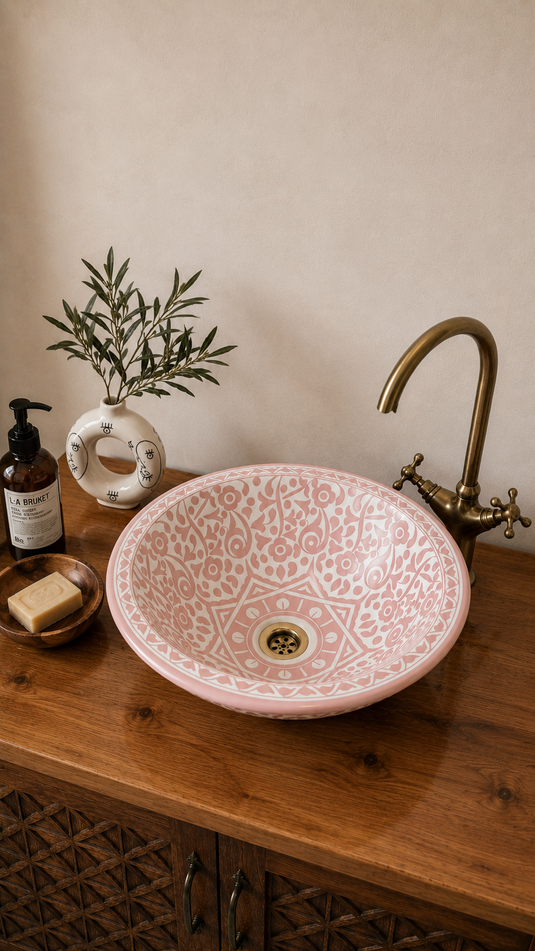 Green Moroccan Sink for Bathroom & kichen