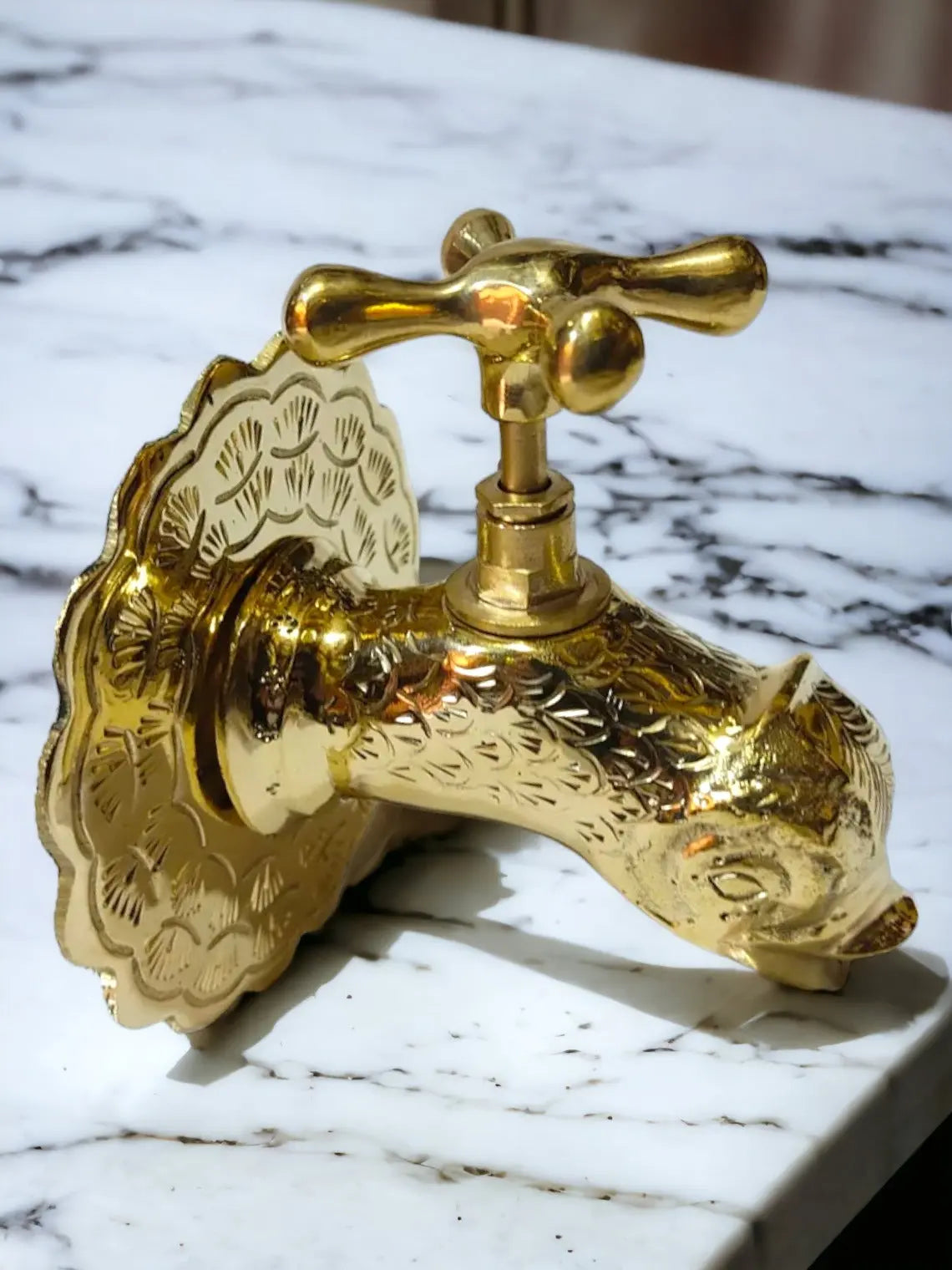 Handmade Moroccan Brass Faucet|MoroccanSink