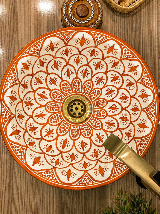 Moroccan Artisanal Bathroom Sink