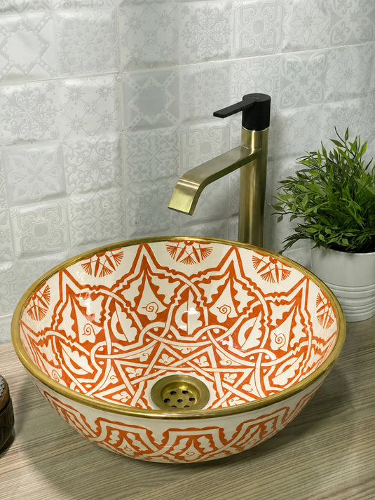 Moroccan Bathroom & Kitchen Sink