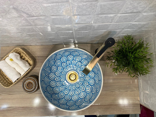 Unique Moroccan Bathroom  Sink - Moroccan Sink